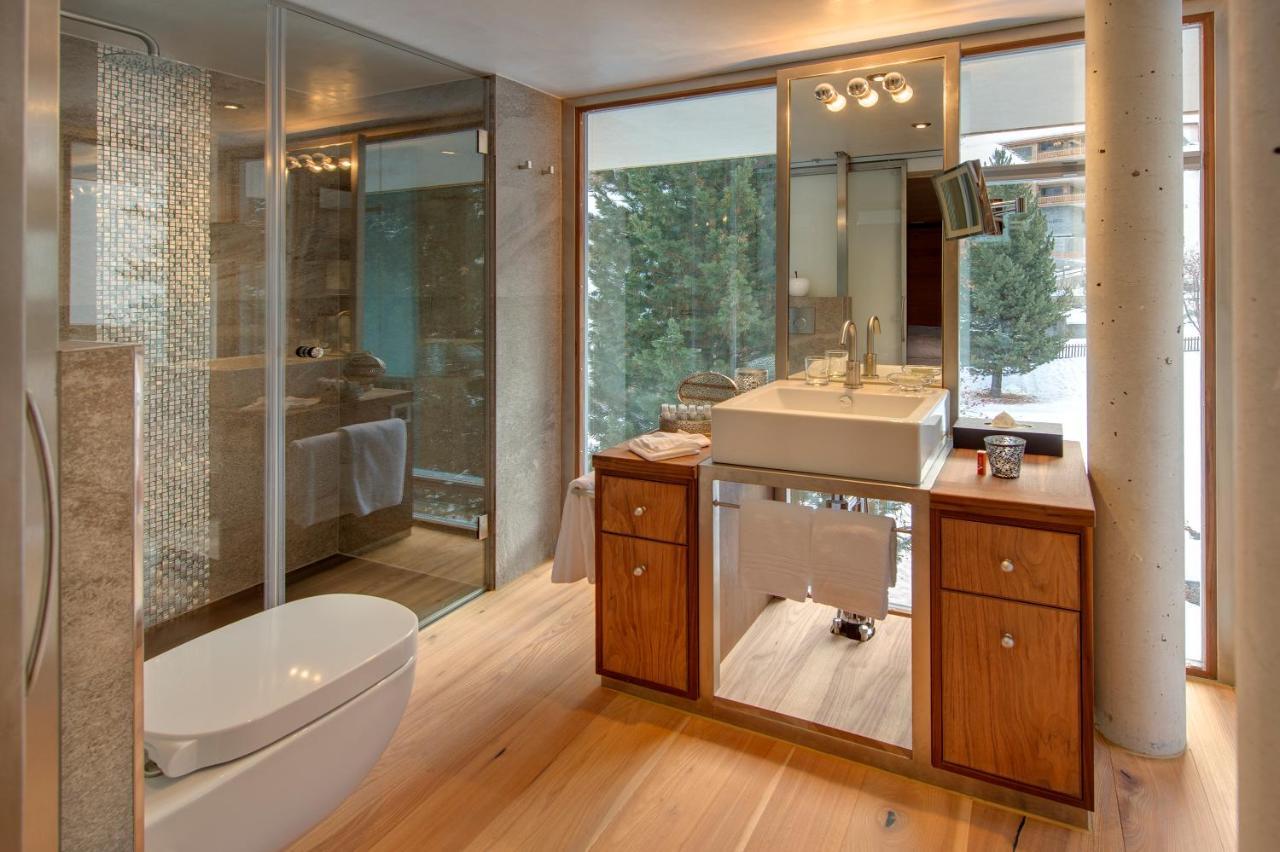 Backstage Hotel Chalet Rooms Zermatt Quarto foto